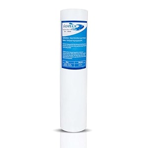 ionix whole house water filter spare filter cartridge jumbo spun filter big blue spun filter 20 inches 45 inches od big blue filter 20 inch pack of 2