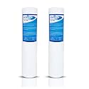 IONIX Whole House Water Filter Spare Filter Cartridge, Jumbo Spun Filter, Big Blue Spun Filter 20 inches, 4.5 Inches OD, Big Blue Filter 20 inch (Pack of 2)