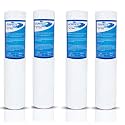 IONIX Whole House Water Filter Spare Filter Cartridge, Jumbo Spun Filter, Big Blue Spun Filter 20 inches, 4.5 Inches OD, Big Blue Filter 20 inch (Pack of 4)