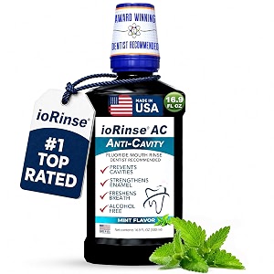 ioRinse AC Anticavity Mouthwash with Fluoride