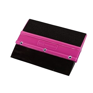 iota sqz205m felt edge window tint tool squeegee for ppf installation tool  vehicle tint applicator  vinyl wrap  window cleaning  window tint solution  pink colour