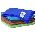 iota® Heavy Microfiber Cloth for Car Cleaning & Detailing | Double-Sided, 650 GSM, 60x40 cm | Lint-Free, Scratch-Free Plush Microfiber Towels | Pack of 2 for Washing, Drying, Polishing & Waxing
