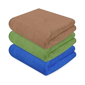 iota heavy microfiber cloth for car cleaning amp detailing  double-sided 650 gsm 60x40 cm  lint-free scratch-free plush microfiber towels  pack of 2 for washing drying polishing amp waxing