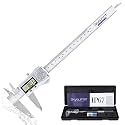 IP67 Absolute Origin Waterproof Digital Vernier Caliper Measuring Tool Stainless Steel, 0-8 inch/200mm, 0.01mm Resolution, in/mm Conversion