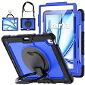 for iPad Air 13 Inch Case M4 2026 / M3 2025 / M2 2024, Black/Blue