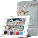 DuraSafe Cases for iPad Pro 12.9 1 Generation 2015 Printed Case A1584 ML0F2HN/A A1652 ML0N2HN/A ML0R2HN/A ML0V2HN/A ML0U2HN/A ML0T2HN/A ML3Q2HN/A ML3N2HN/A ML3K2HN/A ML2J2HN/A ML3R2HN/A - Bunny Hat