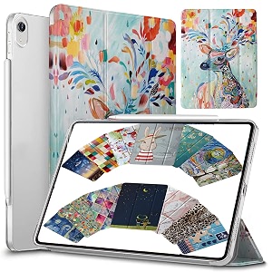 durasafe cases for ipad pro 129 3rd gen 2018 pc case a1876 mtel2hna mtem2hna a2014 mtfn2hna mtfl2hna mtfp2hna mtfq2hna a1983 mthn2hna mthu2hna mtja2hna mtj02hna mtjn2hna - deer print