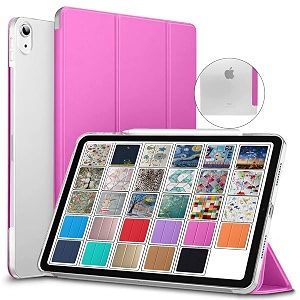 durasafe cases for ipad pro 129 3rd gen 2018 pc case a1876 mtel2hna mtem2hna a2014 mtfn2hna mtfl2hna mtfp2hna mtfq2hna a1983 mthn2hna mthu2hna mtja2hna mtj02hna mtjh2hna mtjn2hna - pink
