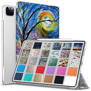 durasafe cases for ipad pro 129 6th 5th 4th gen pc case a2436 mhnf3hna mhng3hna mnxr3hna mnxt3hna a2378 mhnf3hna mhng3hna a2229 my2h2hna my2j2hna a2461 mhnh3hna mhnj3hna - color emblem