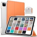 DuraSafe Cases for iPad Pro 12.9 6th 5th 4th Gen PC Case A2436 MHNF3HN/A MHNG3HN/A MNXR3HN/A MNXT3HN/A A2378 MHNF3HN/A MHNG3HN/A A2229 MY2H2HN/A MY2J2HN/A A2461 MHNH3HN/A MHNJ3HN/A MHNK3HN/A - Orange