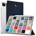 DuraSafe Cases for iPad PRO 12.9 Inch 2021 5th 2020 4th Generation [ Pro 12.9 5 4 ] A2378 A2461 A2379 MHNR3HN/A MHNT3HN/A Slim Lightweight Protective PC Dual Angle Stand Cover - Blue