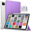 DuraSafe Cases for iPad Pro 12.9 inch 4th Generation 2020 PC Cover A2229 MY2H2HN/A MY2J2HN/A A2069 MXAT2HN/A MXAV2HN/A MXAU2HN/A MXAW2HN/A A2233 MY3K2HN/A MY3J2HN/A MXFY2HN/A MXG02HN/A - Purple