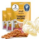 iPaw Turkey Dog Treats, SQF-Certified Production Process Dog Chew