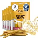 iPaw Turkey Dog Treats, SQF-Certified Production Process Dog Chew