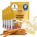 iPaw Turkey Dog Treats, SQF-Certified Production Process Dog Chew