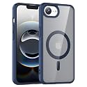 Temdan for iPhone 17e Case &amp; iPhone 16e Case, Compatible with Magsafe, Anti-Yellowing, Military-Grade Protection, Shockproof Slim Magnetic Phone Case Cover, Clear Blue