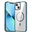 Temdan for iPhone 13/12 MINI Case with Screen Protector Clear