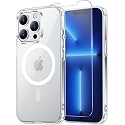 Temdan for iPhone 13 Pro Case with Screen Protector Clear