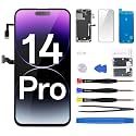 for iPhone 14 Pro Screen Replacement with Earpiece 6.1" LCD Display