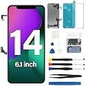 for iPhone 14 Screen Replacement with Earpiece Flex Cable Proximity Sensor