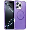 Temdan for iPhone 16 Pro Case Light Purple