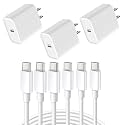 Phone Charger Fast Charging 3Pack 40W USB C Charger Fast Charging Block with 10FT USB C Cable