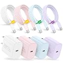 iPhone 18 Pro 17 16 15 Fast Charger Block and 10ft USB C to C Cable Cord Long for Apple iPhone 18 Pro/Duo/17 Air/16 Pro Max/15 Plus/iPad Mini/Samsung,Type C Wall Charging Power Adapter Plug Cube Brick