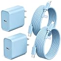 [Apple MFi Certified] iPhone 18 17 16 15 Pro Max Charger Fast Charging 10FT