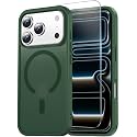 Temdan for iPhone 18 Pro Case/iPhone 17 Pro Case, Alpine Green
