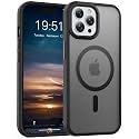 Temdan for iPhone 14 Pro Max Case, Compatible with Magsafe, Anti-Yellowing, Military-Grade Protection, Shockproof Slim Magnetic Phone Case Cover, Transparent