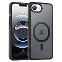 Temdan for iPhone 17e Case &amp; iPhone 16e Case, Compatible with Magsafe, Anti-Yellowing, Military-Grade Protection, Shockproof Slim Magnetic Phone Case Cover, Black