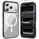 Temdan for iPhone 18 Pro Case/iPhone 17 Pro Case, Black