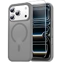 Temdan for iPhone 18 Pro Max Case/iPhone 17 Pro Max Case, Titanium Gray