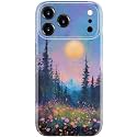 for iPhone 18 Pro Case, Cute Floral Trendy Cover for Women