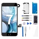 for iPhone 7 Screen Replacement with Home Button 4.7" Black LCD