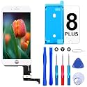 for iPhone 8 Plus Screen Replacement Kit 5.5" LCD Display Assembly White