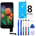 for iPhone 8 Plus Screen Replacement Kit 5.5" LCD Display Assembly Black