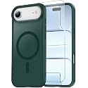 Temdan for iPhone AIR Case with Screen Protector Forest Green
