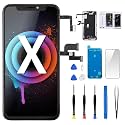 for iPhone X for iPhone 10 Screen Replacement with Ear Speaker LCD