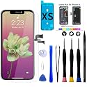 for iPhone Xs Screen Replacement Kit, 5.8" FHD LCD Touch Display Assembly