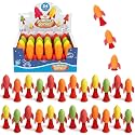 IPIDIPI TOYS Jumpeez Rocket Poppers – 24-Pack Classic Jumping Rockets