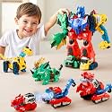 iPlay, iLearn Kids Dinosaur Transform Robot Toy Magnetic Transforming Truck