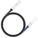 ipolex 100G QSFP28 DAC Cable - 100GBASE-CR4 Passive Copper Twinax Cable, 1M (3.3ft) | Compatible with Cisco QSFP-100G-CU1M, Ubiquiti, Supermicro, Netgear, and More