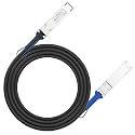 ipolex 100G QSFP28 DAC Cable - 100GBASE-CR4 Passive Copper Twinax Cable, 3M (10ft) | Compatible with Cisco QSFP-100G-CU3M, Ubiquiti, Supermicro, Netgear, and More