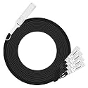 ipolex 40G QSFP+ to 4x10G SFP+ Breakout DAC Twinax Cable for Cisco QSFP-4SFP10G-CU3M, 3-Meter(10ft), 40GBASE-CR4 Direct Attach Copper(DAC) Passive Copper Cable, for Cisco, Ubiquiti and More