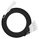 ipolex 40G QSFP+ to 4x10G SFP+ Breakout DAC Twinax Cable for Cisco QSFP-4SFP10G-CU2M, 2-Meter(6.5ft), 40GBASE-CR4 Direct Attach Copper(DAC) Passive Copper Cable, for Cisco, Ubiquiti and More