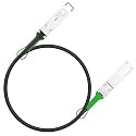ipolex 40G QSFP+ DAC Twinax Cable, 40GBASE-CR4 Passive Direct Attach Copper Cable, 0.5m (1.64ft), for Cisco QSFP-H40G-CU50CM, Meraki MA-CBL-40G-50CM, Intel XLDACBL05, Mikrotik, Netgear, TP-Link,D-Link