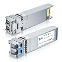 ipolex SFP+ 10GBase LR Singlemode Module, 10G SFP LC 1310nm Fiber Optic Transceiver for Cisco SFP-10G-LR, Ubiquiti UniFi UF-SM-10G, Meraki MA-SFP-10GB-LR, Netgear, Mikrotik and More, up to 10KM, 2Pack