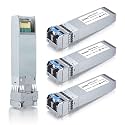 ipolex SFP+ 10GBase LR Singlemode Module, 10G SFP LC 1310nm Fiber Optic Transceiver for Cisco SFP-10G-LR, Ubiquiti UniFi UF-SM-10G, Meraki MA-SFP-10GB-LR, Netgear, Mikrotik and More, up to 10KM, 4Pack