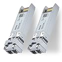 ipolex SFP+ 10GBase SR LC Multimode Module, 10G Fiber SFP Transceiver for Cisco SFP-10G-SR, Ubiquiti UniFi UACC-OM-MM-10G, Meraki MA-SFP-10GB-SR, Mikrotik and More, 850nm, up to 300M, Pack of 2